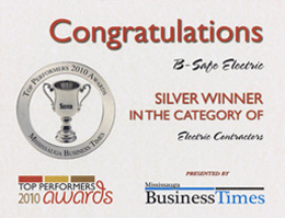 2010 Mississauga Business Times Silver Award